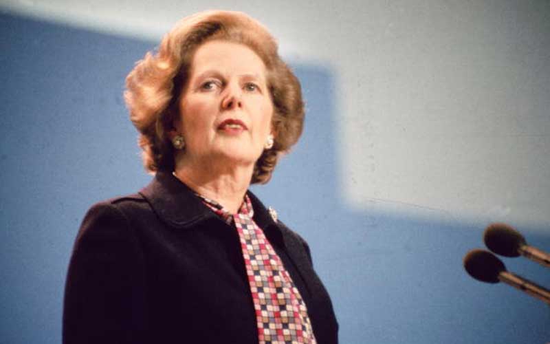 Margaret Thatcher in 1984. Credit: Hulton Archive/Getty Images