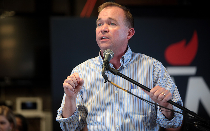 White House Acting Chief of Staff Mick Mulvaney.