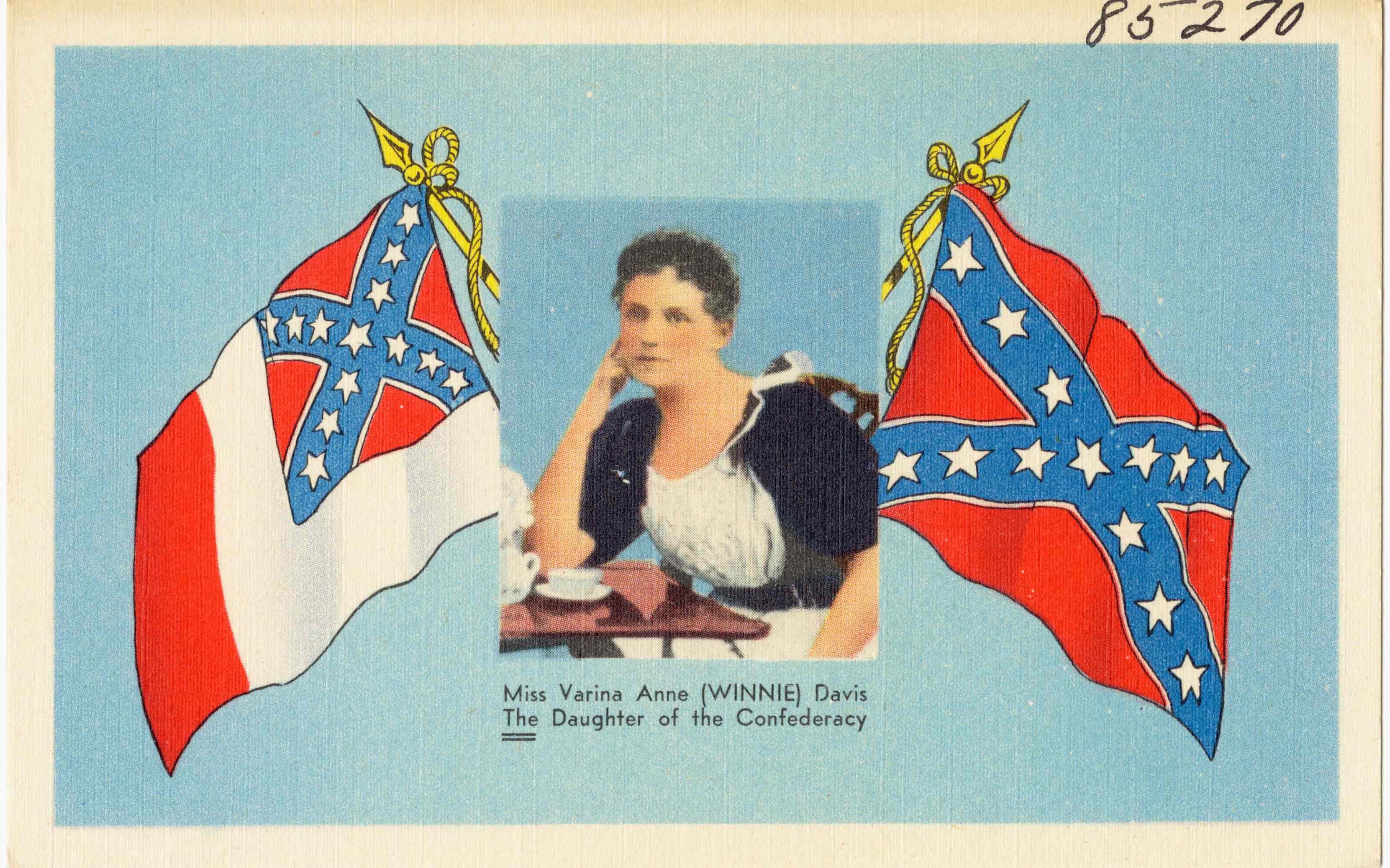 Miss Varina Anne (Winnie) Davis, the daughter of the Confederacy. Image: Public Domain/WikiCommons.