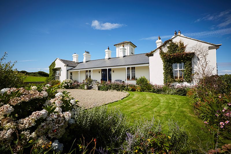 The elegant Moy House at Lahinch, County Clare