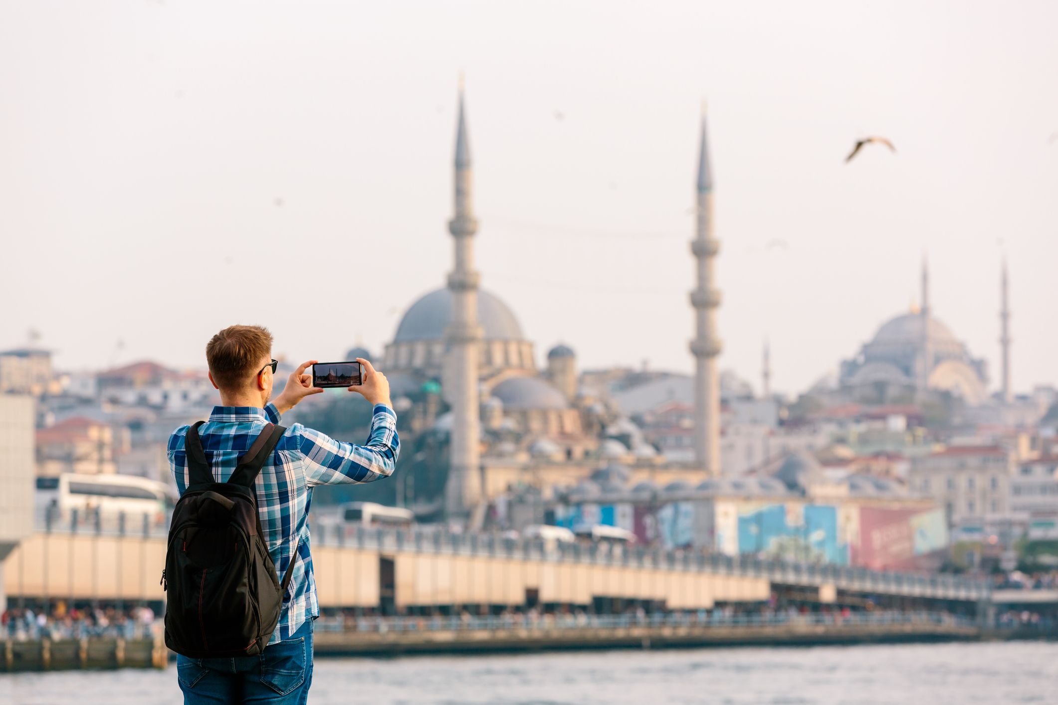 Photographing the Istanbul skyline