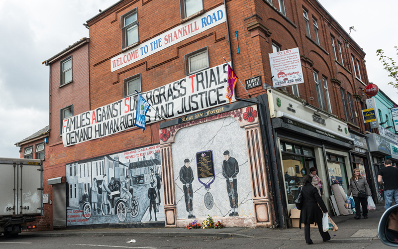 How Belfast emerged from The Troubles much changed and strangely