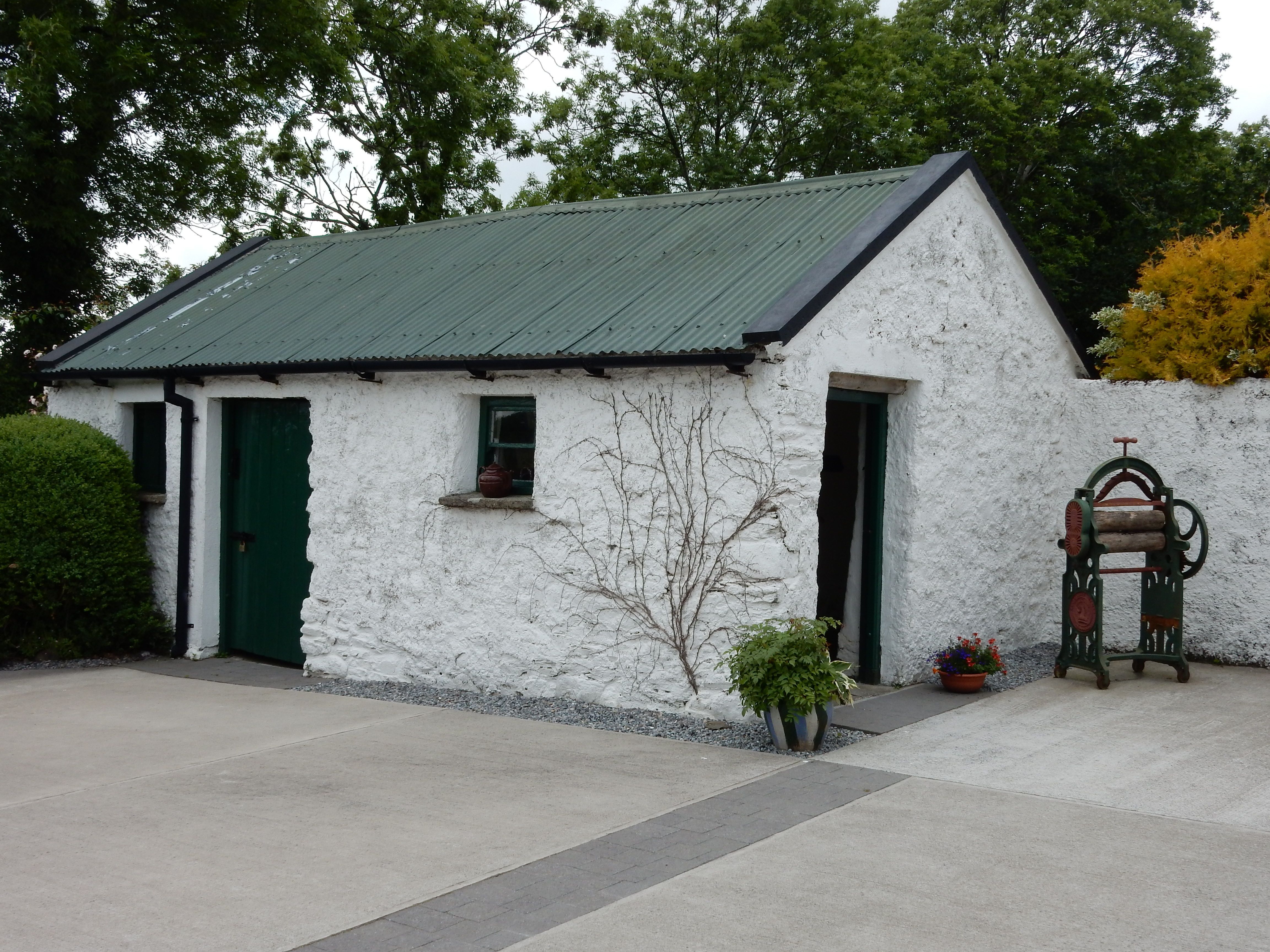 The Kennedy Homestead house pictured here in Dunganstown, Co. Wexford is the actual house in which James and Mary Kennedy raised their family in the early to mid 1800s.
