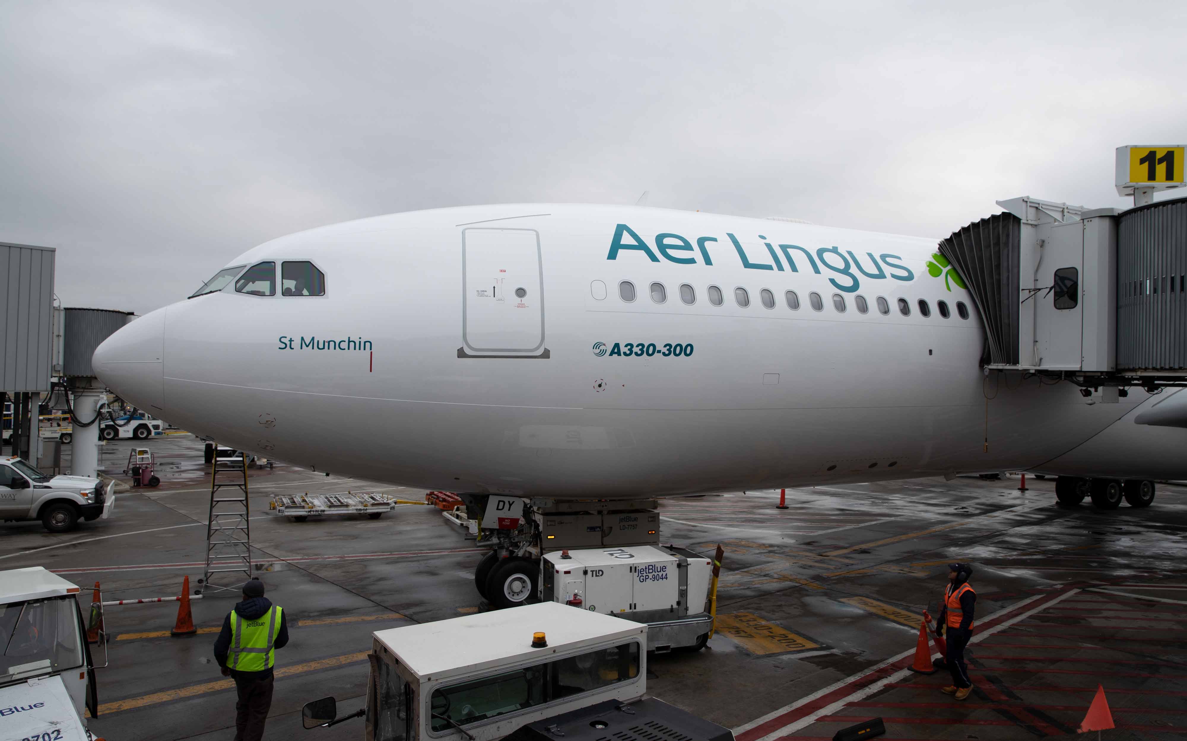 Aer Lingus' new livery lands in JFK, North America