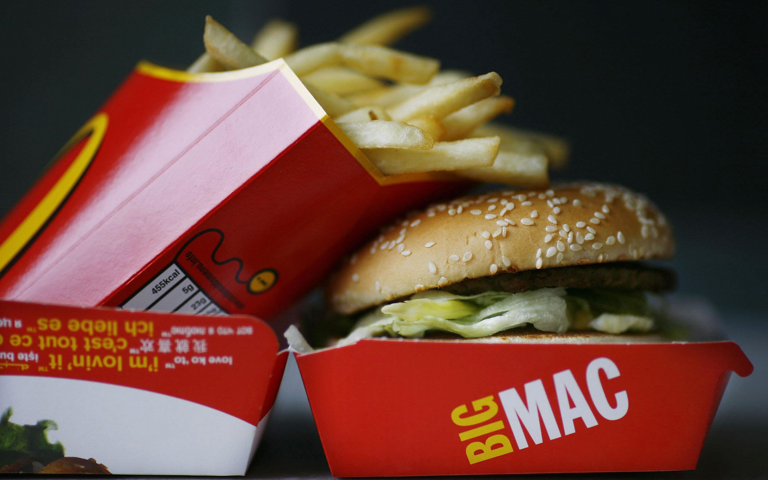 The Big Mac burger. McDonald's has lost its Big Mac trademark in Europe. Image: BEN STANSALL/AFP/Getty Images.