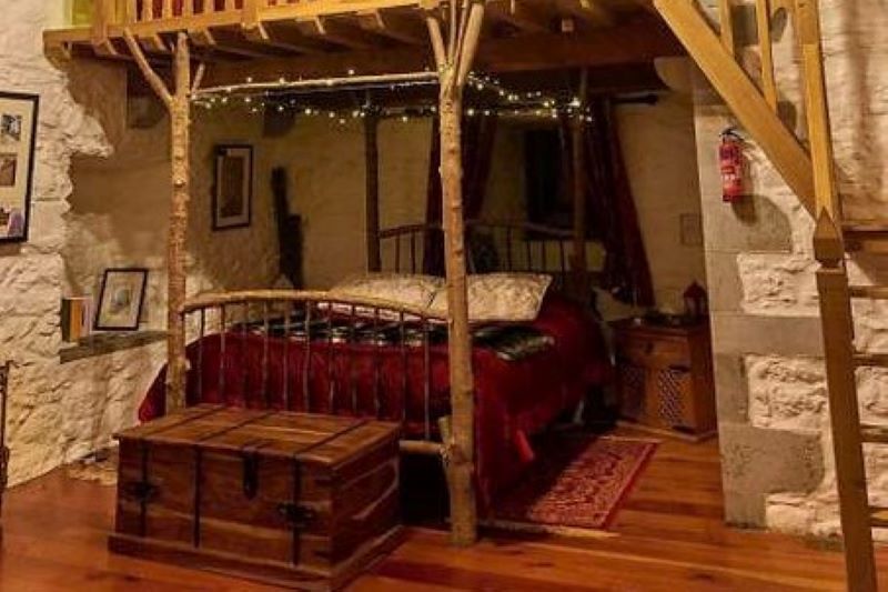 One of the beds in Cahercastle (Airbnb)