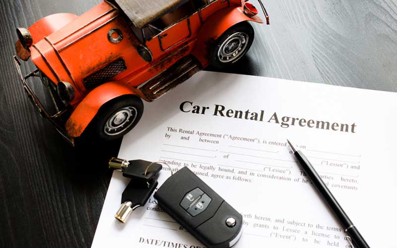 Car rental contract.  Credit: Getty Images