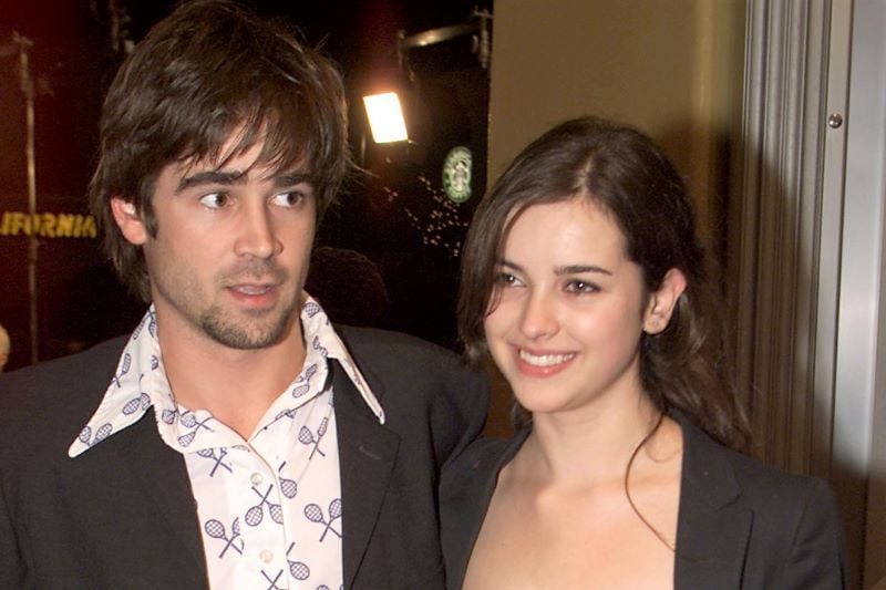 Colin Farrell and Amelia Warner in 2000 (Getty Images)