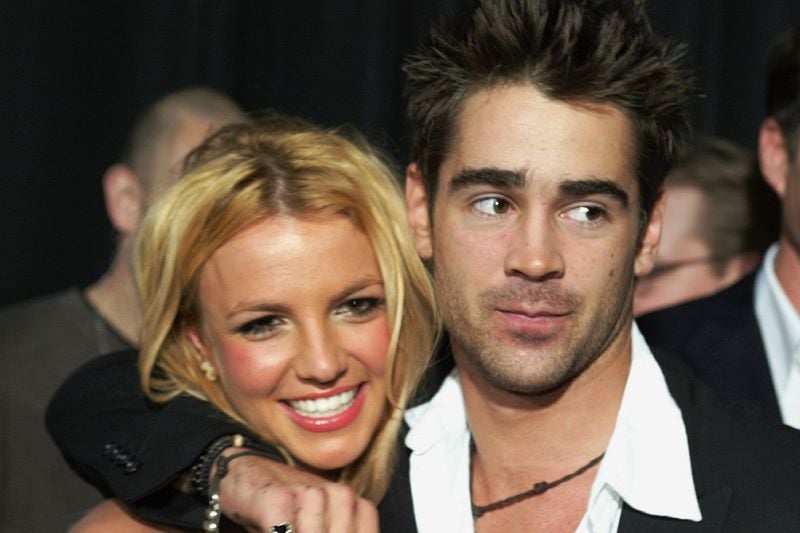 Britney Spears and Colin Farrell in 2003 (Getty Images)