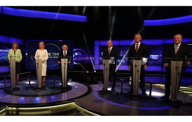 RTÉ presidential debate. Credit: RollingNews.ie