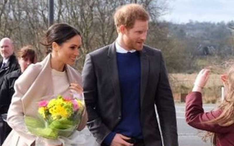 Prince Harry and Meghan Markle in Northern Ireland. Credit: Kensington Palace Twitter