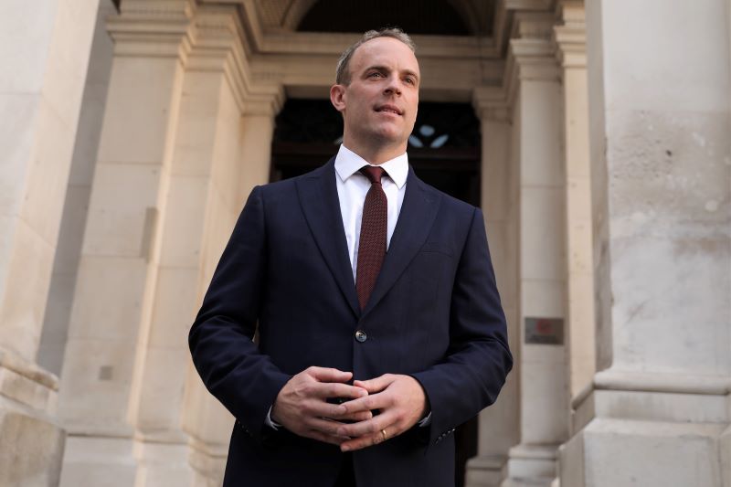 British Foreign Secretary Dominic Raab (Getty Images)