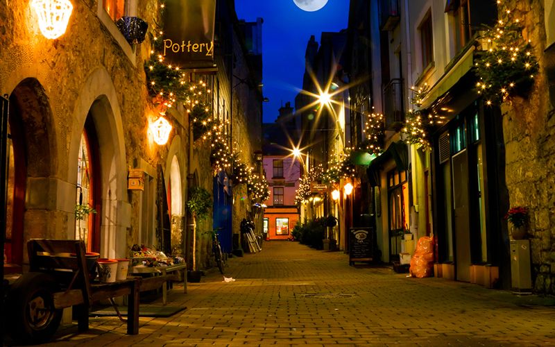 Galway at night. Photo: iStock