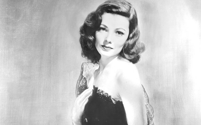 Gene Tierney in publicity portrait for the film 'Laura', 1944. (Photo by 20th Century-Fox/Getty Images)
