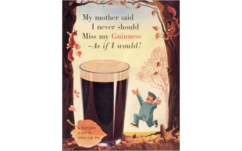 A 1952 Guinness ad (Getty Images)