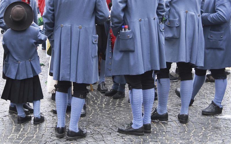 Blue is the true color to wear on St. Patrick's Day