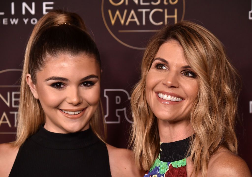 Olivia Jade and Lori Loughlin attend People's 'Ones To Watch' at NeueHouse Hollywood on October 4, 2017 in Los Angeles, California. (Photo by Frazer Harrison/Getty Images)