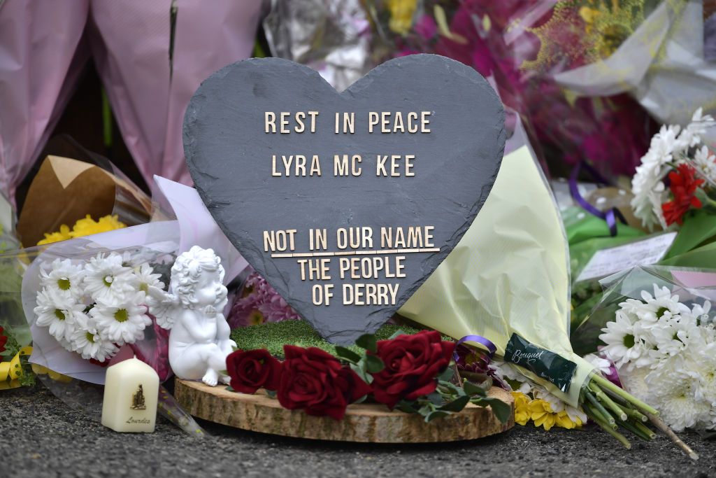 Reports say that she was killed as shots were fired from a single gun. Lyra McKee was well known for covering the lasting trauma and the violence of the Northern Ireland Troubles. (Photo by Charles McQuillan/Getty Images)