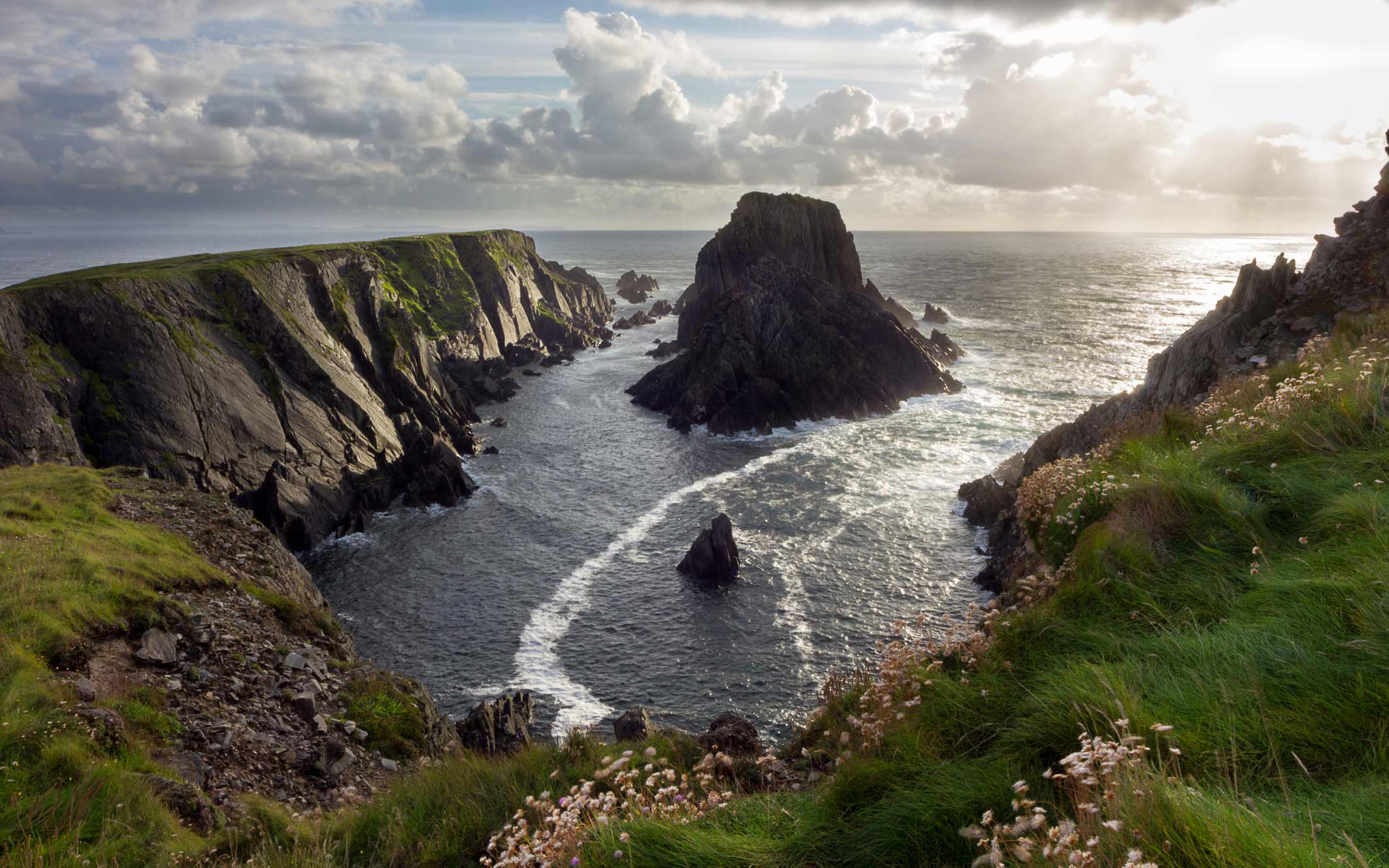Sunset at Malin Head, the northernmost tip of Ireland. Image: Getty.