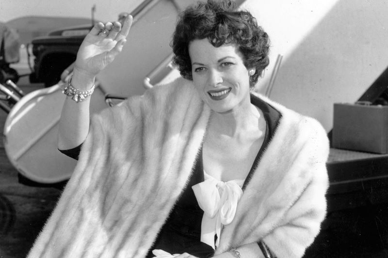 Maureen O'Hara in 1960 (Getty Images)
