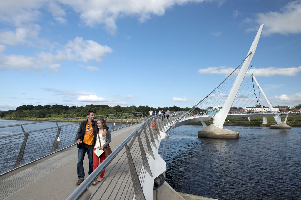 The Peace Bridge. Photo: Gardiner Mitchell Photography