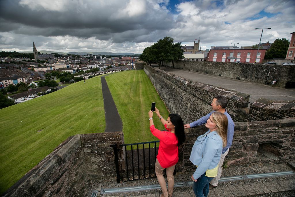 The Walled City of Derry. Photo: Brian Morrison