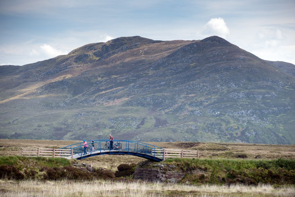 The Great Western Greenway near Mulranny. Photo: Gardiner Mitchell Photography