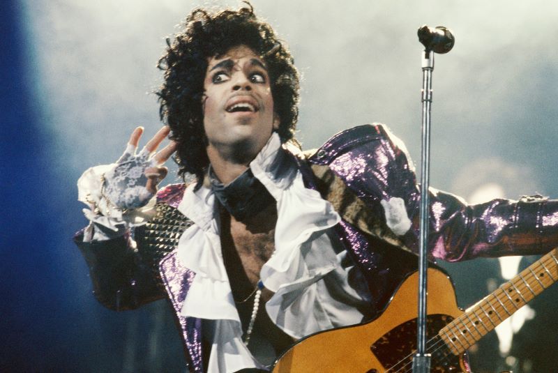 Prince, circa 1985 (Getty Images)