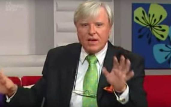 Hotelier Francis Brennan on TV3's Morning Show. Credit: YouTube/Cappagh Hospital Foundation