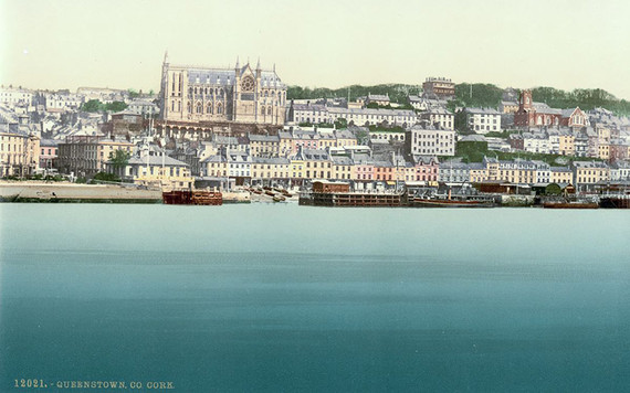 Postcard of Cobh, from 1890. Postcard of Cobh, from 1890.