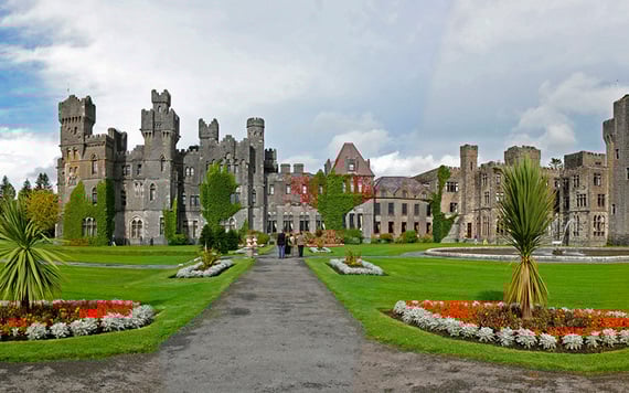 The stunning Ashford Castle, in Cong, County Mayo
