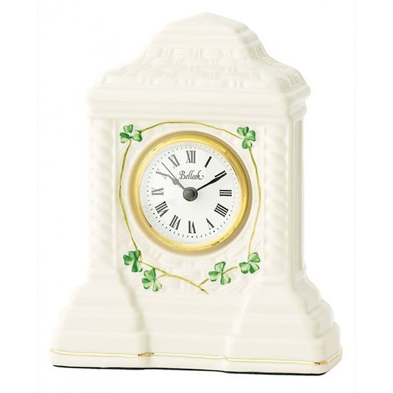 Beautifully handcrafted clock from Belleek Pottery manufacturers