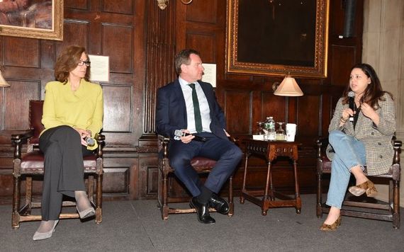 Maureen Mitchell, Danny McCoy and Amy Chozick. Image credit: Nuala Purcell. 