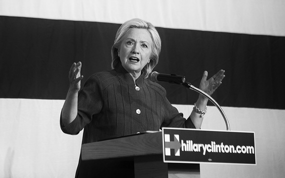 Hillary Clinton on the campaign trail.