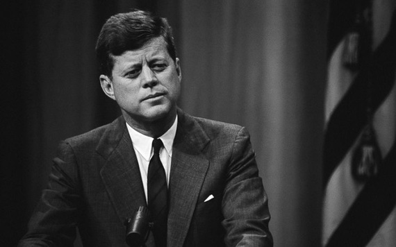 President John F. Kennedy.