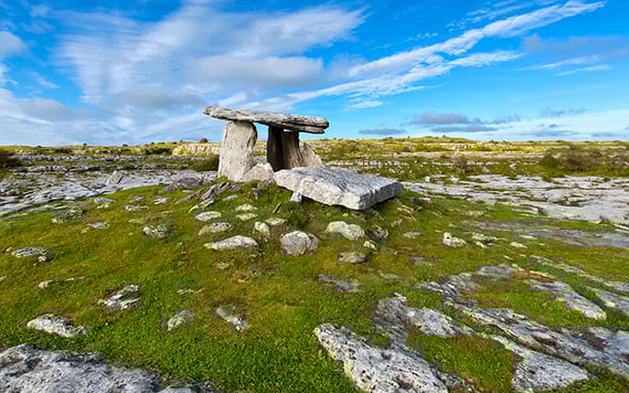 Poulnabroune Dolmen.