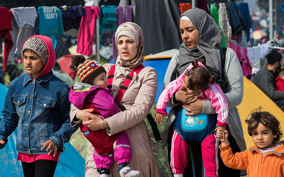 Syrian refugees.