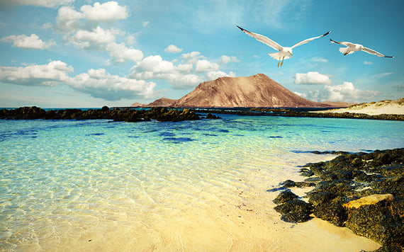 Retired Irish citizens love to spend their holidays in the Canary Islands.