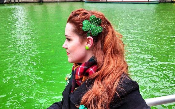St Patrick's Day in Chicago. Image: iStock.