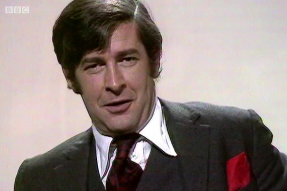 A still of Dave Allen during a BBC performance.