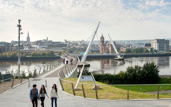The beautiful Derry city.