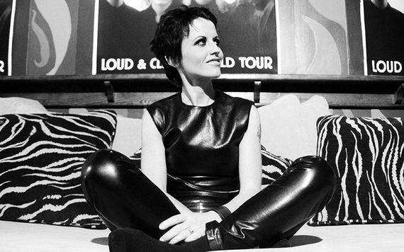 The beautiful Cranberries front woman Dolores O'Riordan.