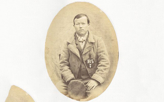 Dubliner Bryan Fitzpatrick, born in 1833, convicted of larceny.
