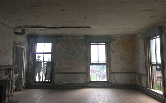 A room in the home for the head physician. Photo: Sheila Langan
