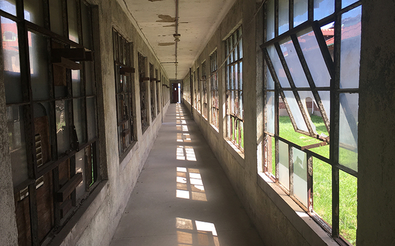 Hospital corridor. Photo: Sheila Langan