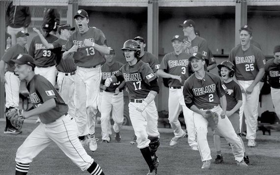 Ireland's under-18s baseball team.