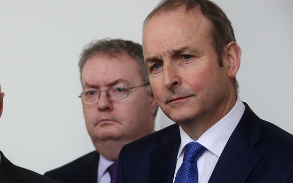 Fianna Fail leader Micheal Martin.