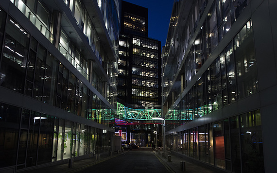 Google's HQ in Dublin city.