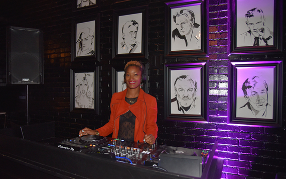 The amazing DJ. Photo: Nuala Purcell
