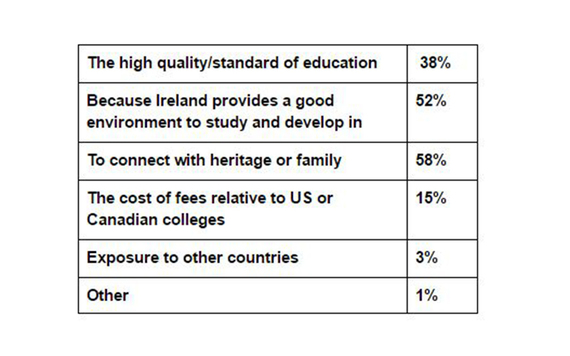 Question 21c results from the IrishCentral, NYU Glucksman Ireland House, and UCD Clinton Institute survey carried out by Amárach.